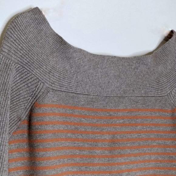 Anthropologie | Elise Ribbed Stripe Sweater Medium - Picture 4 of 13